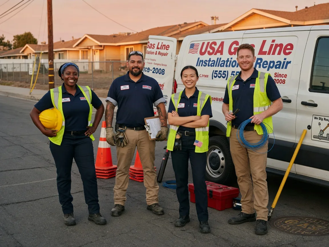 Gas Line Installation company in Parker City, IN